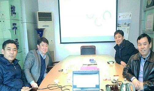 歡迎韓國客戶來訪，常州統一干燥祝您元宵快樂